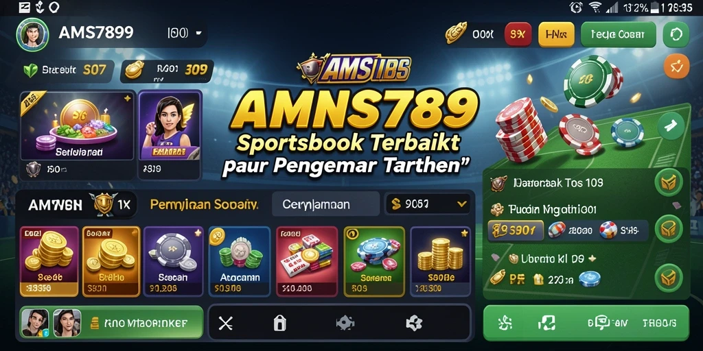 Screenshot menunjukkan aksi taruhan langsung di AMS789 dengan antarmuka yang menarik.
