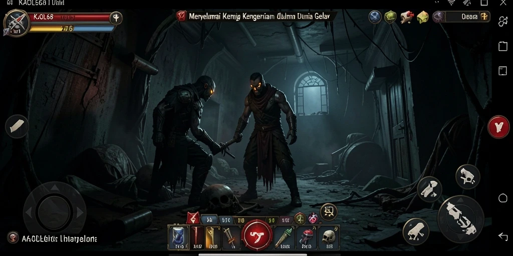 Gameplay KAOL68 yang mengerikan dan mendebarkan.