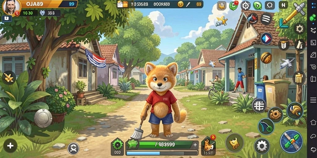 Tampilan gameplay OJA89 yang menarik dengan interaksi sosial yang mendalam.